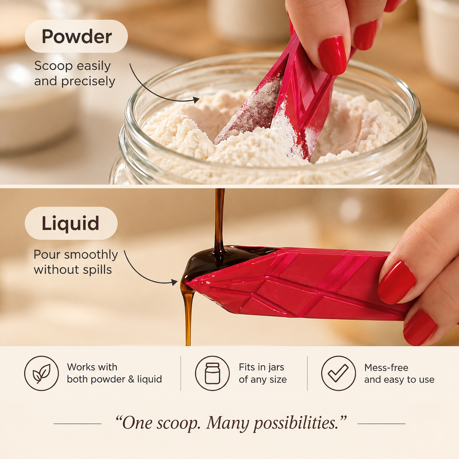 Creative Flat 3-in-1 Measuring Spoons