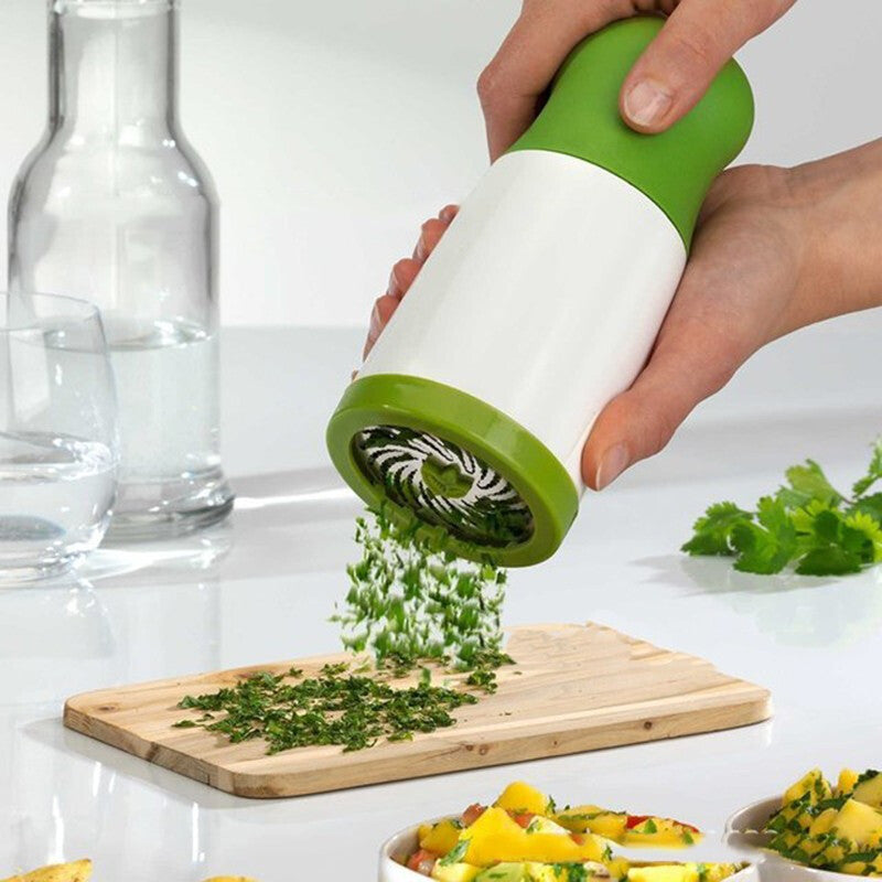 Green Herb and Vegetable Chopper Grinder